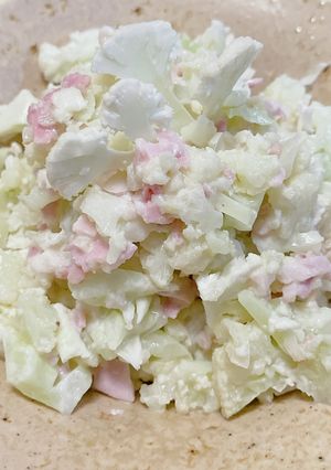 カリフラワーのコールスロー風サラダ-レシピのメイン写真