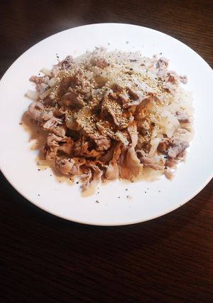 簡単☆豚肉と大根の塩炒め-レシピのメイン写真