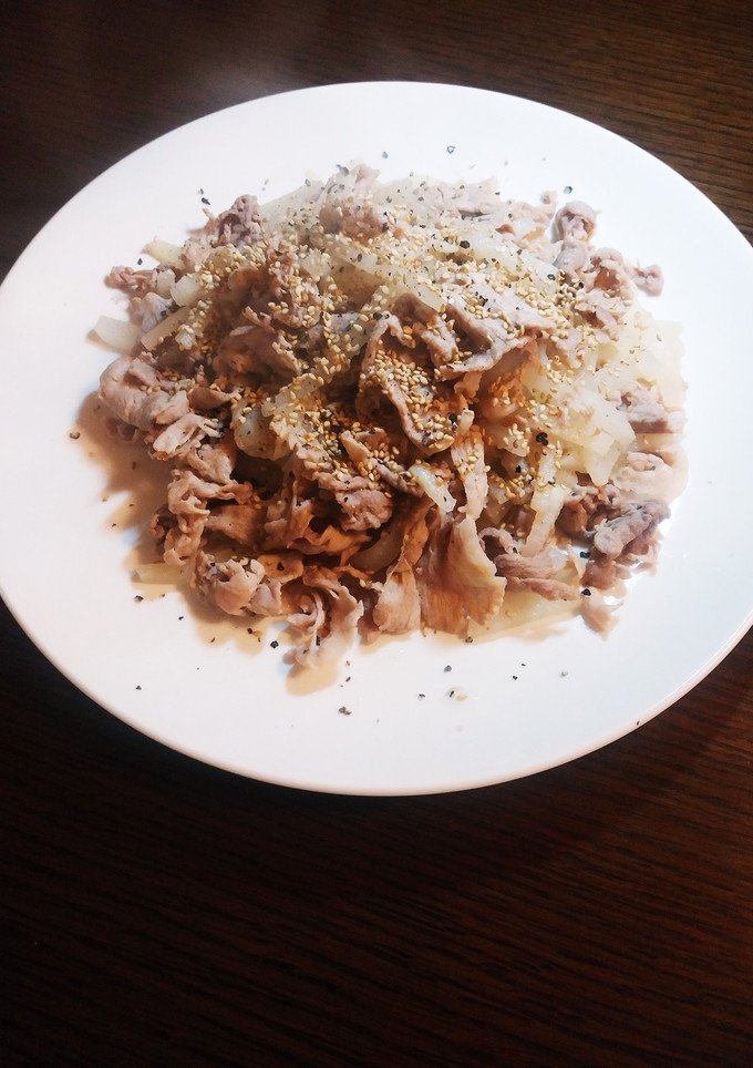 簡単☆豚肉と大根の塩炒め-レシピのメイン写真