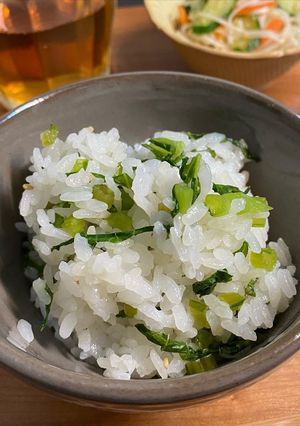 かぶの葉ごはん-レシピのメイン写真