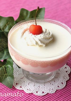 Ｃａ吸収率アップ！簡単ミルキー寒天-レシピのメイン写真