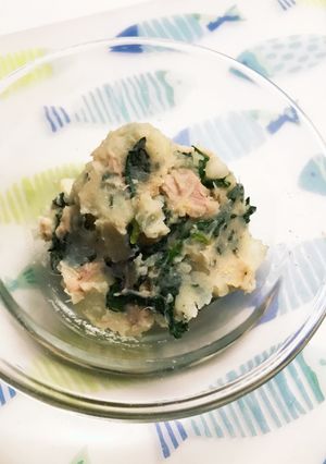 春菊とツナのポテトサラダ-レシピのメイン写真
