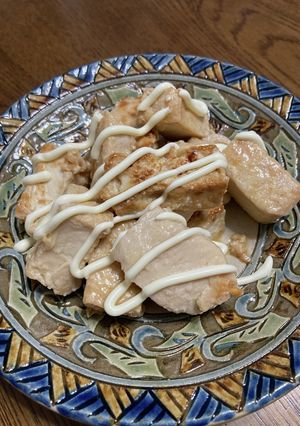 胸肉と厚揚げのもろみ漬け焼き-レシピのメイン写真