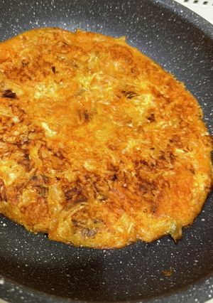 キムチーズちぢみ-レシピのメイン写真
