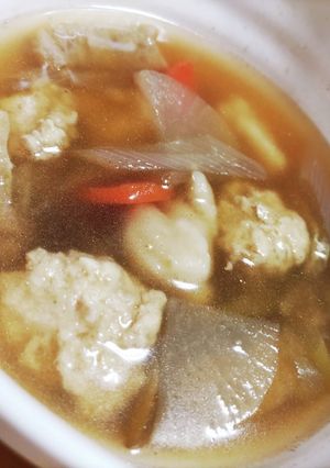 すい鶏だんご汁-レシピのメイン写真