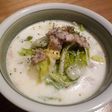 白菜を食べるスープ