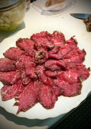 直火で炙った牛のタタキ-レシピのメイン写真