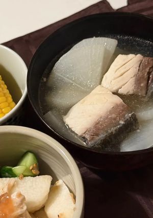 カンパチのあら汁-レシピのメイン写真