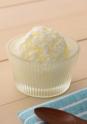 レモンラッシー風味のジェラート-レシピのメイン写真