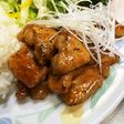 柔らか〜ぁ厚切り豚ロース肉の甘酢焼き