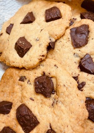 我が家のアメリカンクッキー(チョコ入り)-レシピのメイン写真