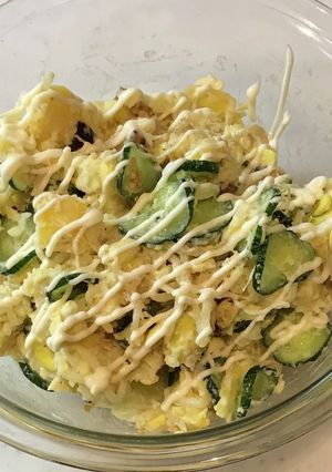 大豆もやしとじゃがいものサラダ-レシピのメイン写真