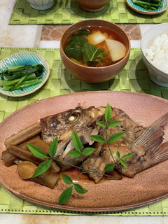 簡単!*本格的な鯛のあら煮-レシピのメイン写真