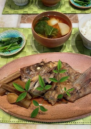 簡単！＊本格的な鯛のあら煮-レシピのメイン写真