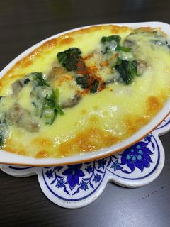 チャチャっと牡蠣とほうれん草のグラタン-レシピのメイン写真