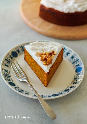 パンプキンケーキ★ココナッツクリーム-レシピのメイン写真