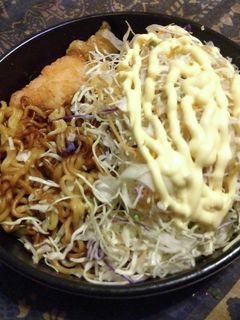 レンジサラダ焼きそば-レシピのメイン写真