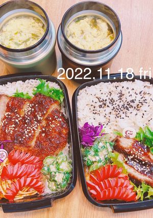 2パターンお弁当★016-レシピのメイン写真