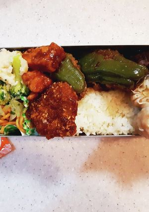 高校生弁当覚え書き105肉詰め弁当-レシピのメイン写真