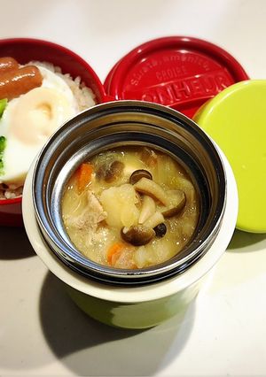 2022.11.18豚汁弁当-レシピのメイン写真