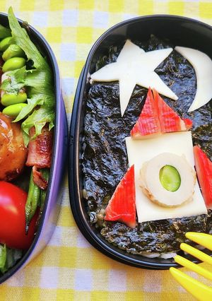 遠足!宇宙好きに!ロケット発射弁当!-レシピのメイン写真