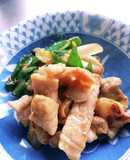 つけ置き、焼くだけ。豚肉の味噌焼き