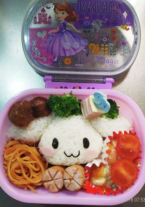 シナモンロールお弁当-レシピのメイン写真
