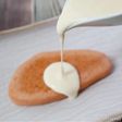 鮭のクリームチーズソースがけ
