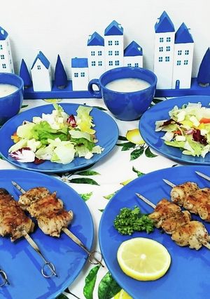 豚バラ肉でスブラキ(串焼)ギリシャ料理-レシピのメイン写真