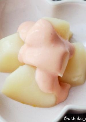 じゃがいものケチャップクリームチーズがけ-レシピのメイン写真