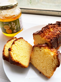 ゆず茶パウンドケーキ-レシピのメイン写真