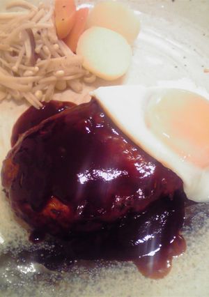 我家の簡単ハンバーグソース-レシピのメイン写真