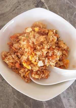 鮭とたまごチャーハン-レシピのメイン写真