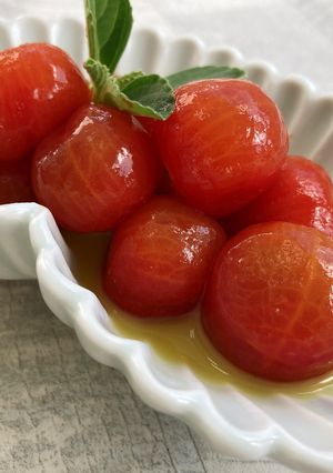 ミニトマトのシークワーサー漬け-レシピのメイン写真