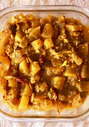 鯖缶(orツナ)&大根のダイエットカレー-レシピのメイン写真