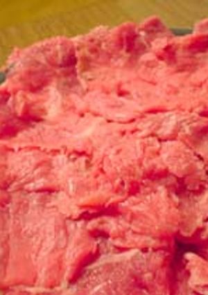 薄切り肉を食べるための荒技-レシピのメイン写真