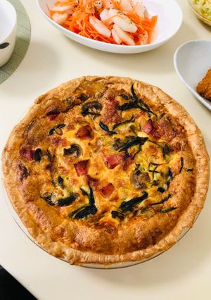 チーズの誘惑！ほうれん草のキッシュ！-レシピのメイン写真