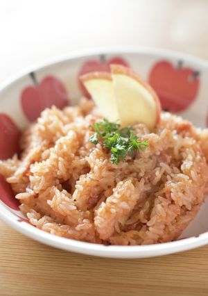 りんごのケチャップライス-レシピのメイン写真