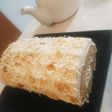 紅茶シフォンのブッシュドノエル