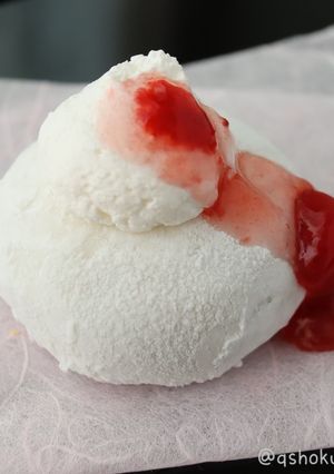 いちご大福~いちごソース添え~-レシピのメイン写真