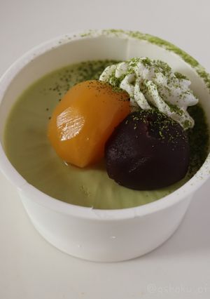 栗とこしあんの和パフェ-レシピのメイン写真
