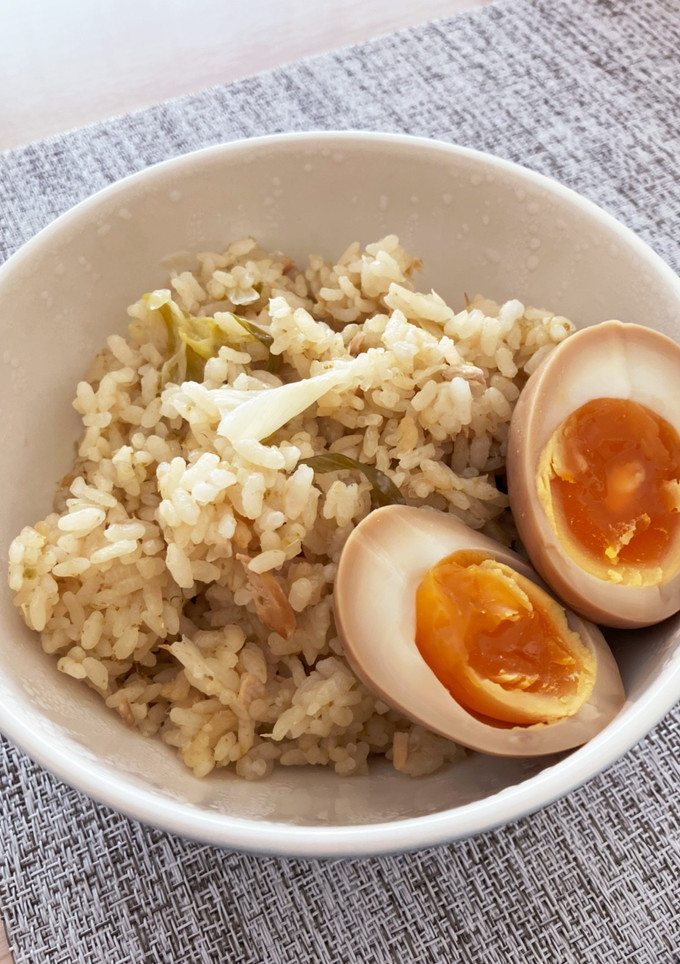 柚子胡椒炊き込みご飯-レシピのメイン写真