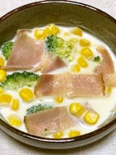 やさしい豆乳スープ-レシピのメイン写真