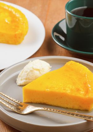 とろける濃厚かぼちゃケーキ-レシピのメイン写真
