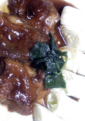 鶏の照り焼き　葱添え-レシピのメイン写真