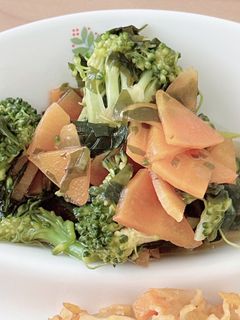 【保育園給食】ブロッコリーサラダ-レシピのメイン写真