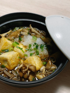 揚げ出し豆腐と舞茸のお蕎麦-レシピのメイン写真