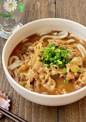汁まで飲み干す美味しさ！カレーうどん-レシピのメイン写真