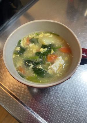 具沢山かき玉お味噌汁-レシピのメイン写真
