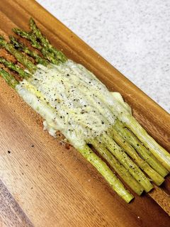 アスパラガスのガーリックチーズ焼き-レシピのメイン写真